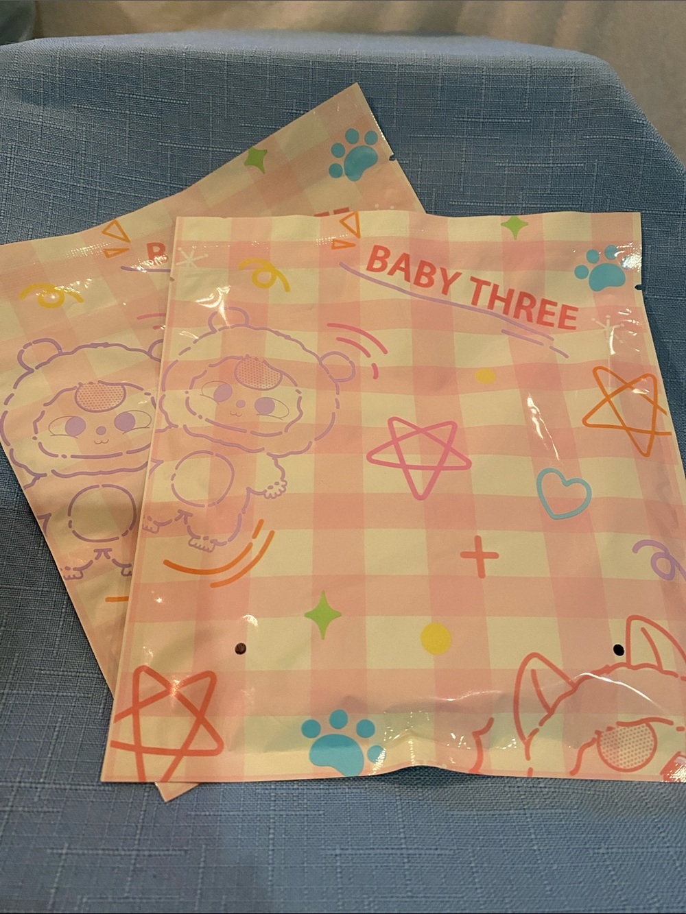 Baby Three doll outfits: blind bags from TTMart - 2 bags